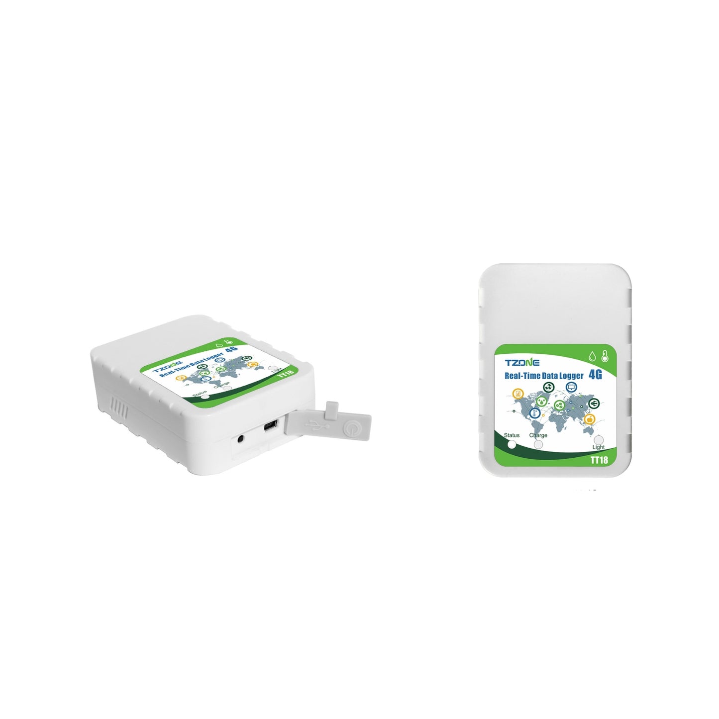 TT18 4G M - Monitor de temperatura, Humedad, Luz + Location (Multiuso)